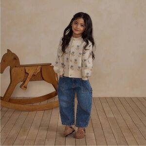 Rylee + Cru Cheyenne Cardigan | Flora | 4-5Y